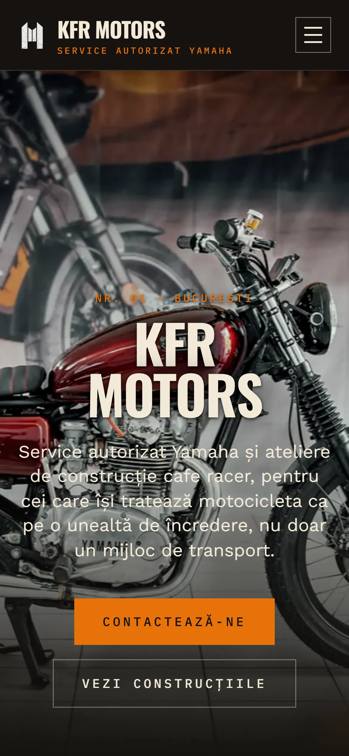 KFR Motors pe mobil